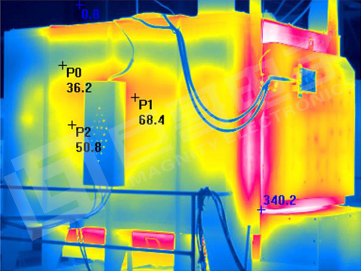 宝马会商务电子-红外热像仪加热炉保温层检测