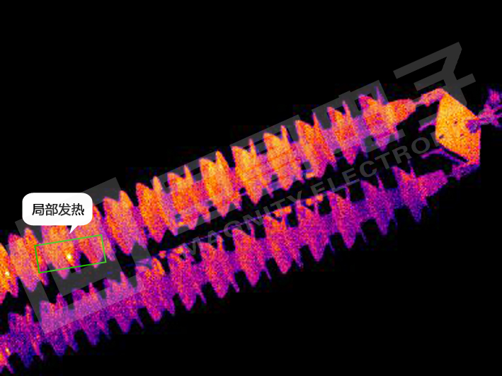 宝马会商务电子-红外热像仪DDE技术检测问题绝缘子
